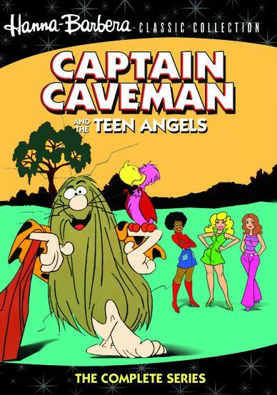 Captain Caveman och de okända krafterna: Kompletta serien DVD