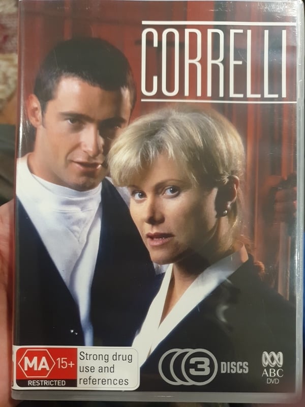 CORRELLI: Australsk TV-serie med Deborra-Lee Furness & Hugh Jackman (DVD)