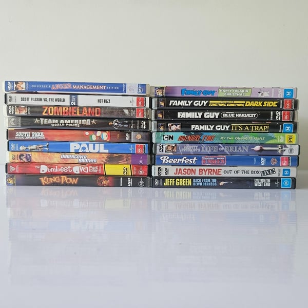 Komedipakke x20 – DVD