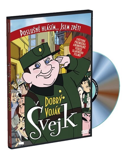 Kunnon sotamies Švejk (animoitu) DVD (2010)