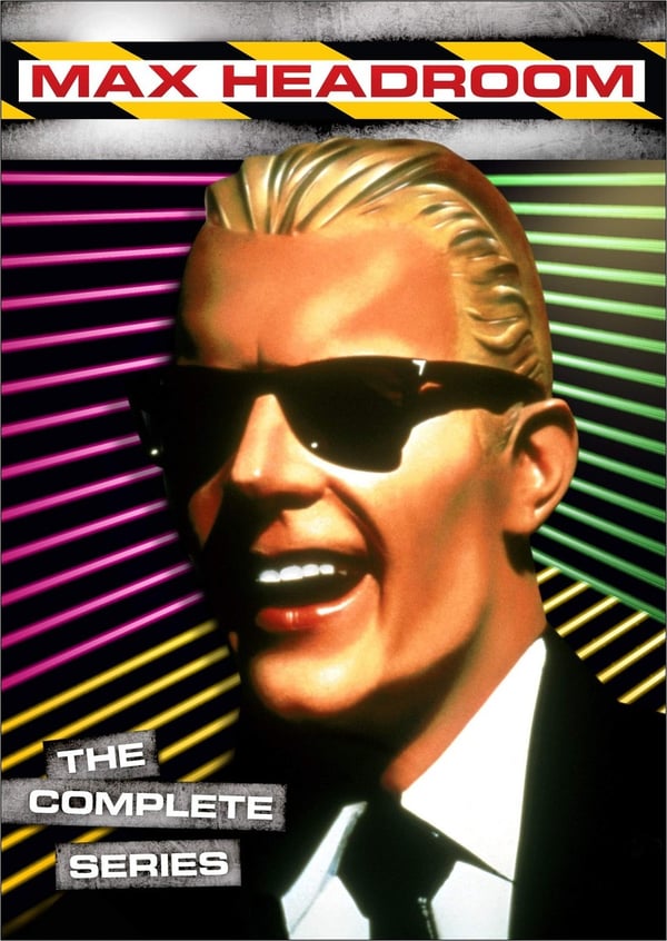 Max Headroom: Komplet Serie DVD med Matt Frewer & Amanda Pays