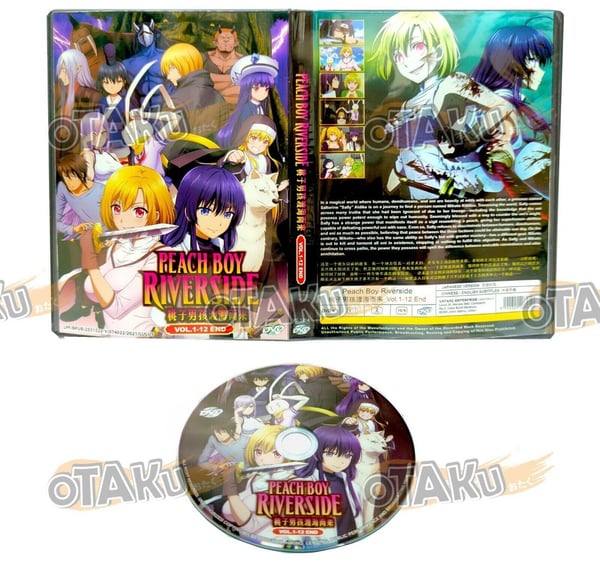 PEACH BOY RIVERSIDE - Anime TV-sarja Boksisarja (1-12 jaksoa) DVD PEACH BOY RIVERSIDE - Anime TV-sarja Boksisarja (1-12 jaksoa) DVD