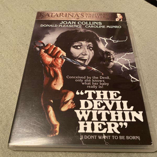 Devil Within Her – Joan Collins sjælden gyser DVD (1976)