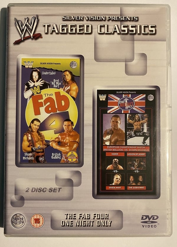 WWE Tagged Classics: The Fab 4 & One Night Only UK Wrestling DVD