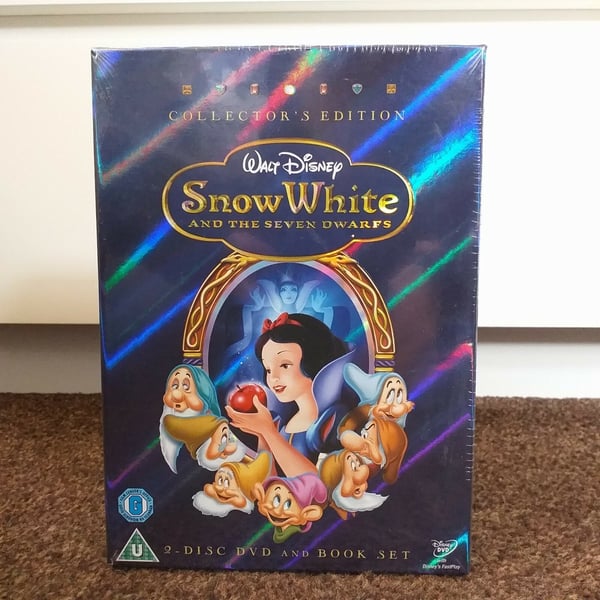 Snövit och de sju dvärgarna – Limited Collectors Edition Hologram DVD