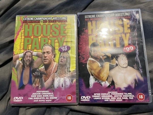 ECW Wrestling: Sjældne OOP DVD-udgivelser (WWF WWE WCW)