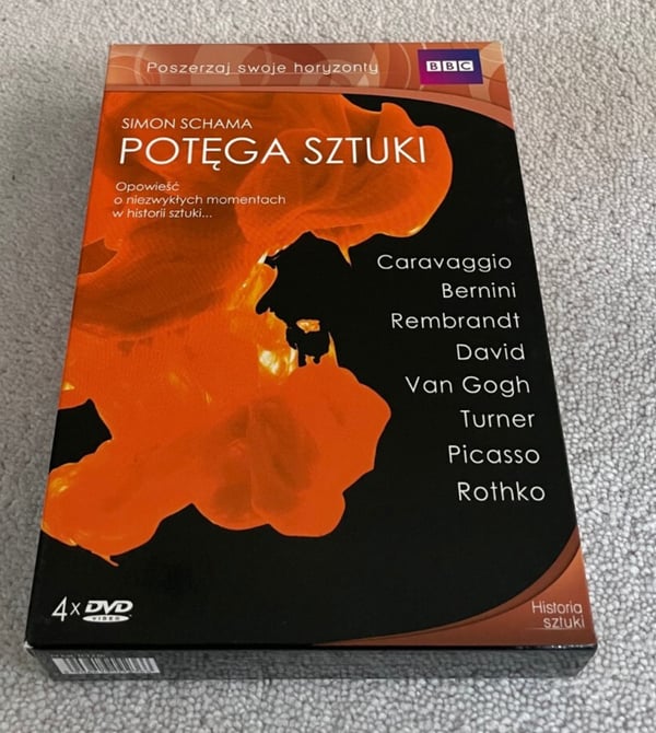 Potega Sztuki (Kunstens Kraft) Simon Schama DVD