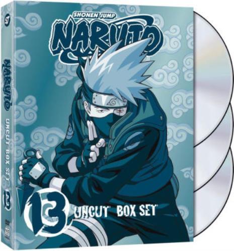 Naruto Uncut Box Sæt 13 DVD Naruto Uncut Box Sæt 13 DVD