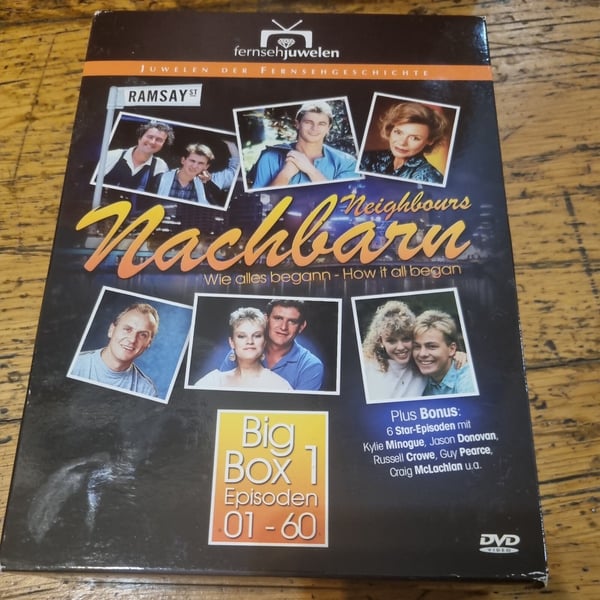 Neighbours Vol 1 - Australisk 80-talsserie Ep.1-60 DVD