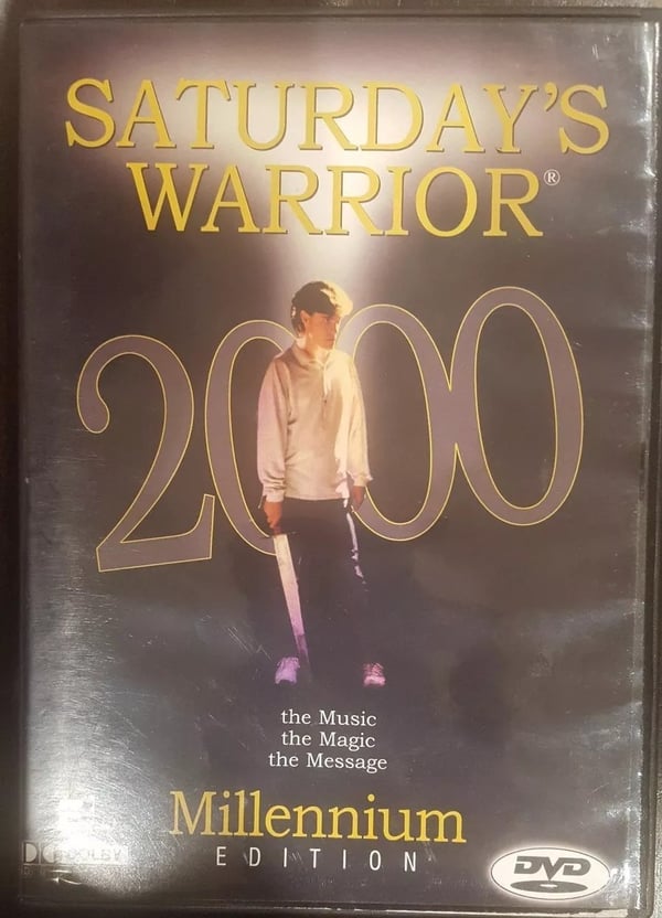 SATURDAY'S WARRIOR MILLENNIUM EDITION – Musikal DVD (2000)