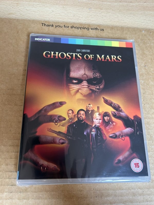 John Carpenter's Ghosts Of Mars Limited Edition Indicator Blu-ray/DVD