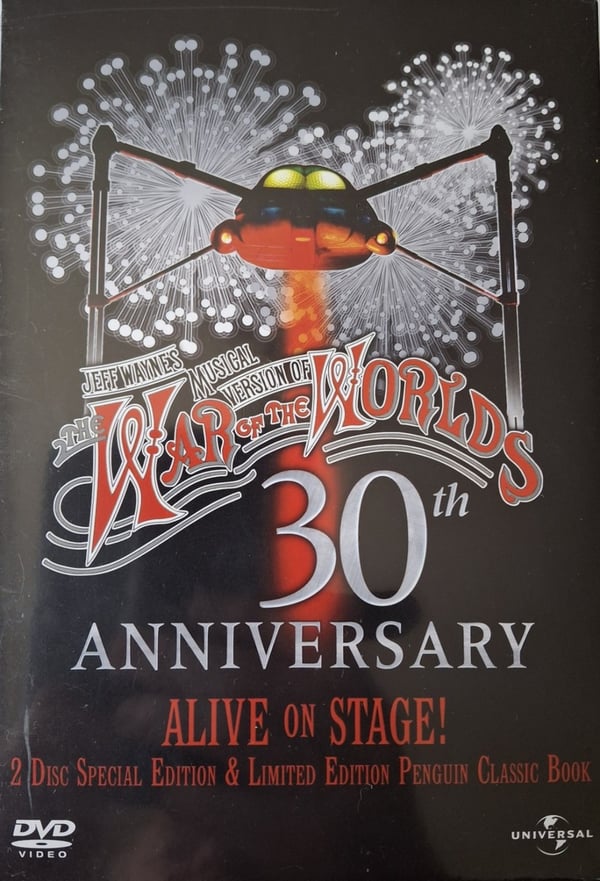 Jeff Wayne's The War of the Worlds Live 30th Anniversary Box DVD