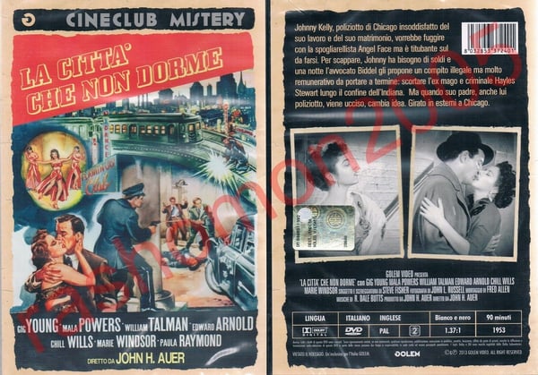 The City That Never Sleeps (La Città Che Non Dorme) DVD