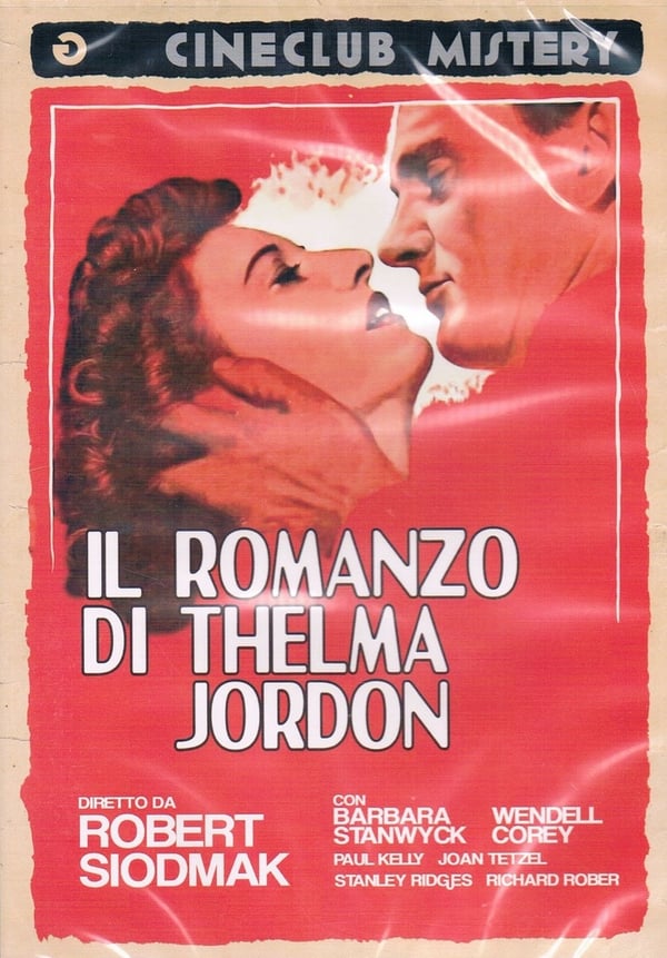 The File on Thelma Jordon (Il Romanzo) DVD (1950)