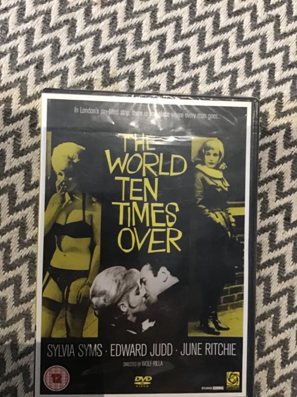 The World Ten Times Over med Sylvia Syms (Studiocanal, 2010) (DVD)