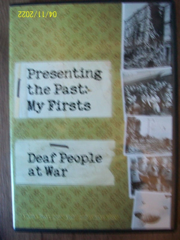 Presenting The Past: My Firsts Døve Mennesker I Krig Britisk DVD