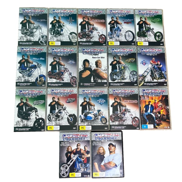 American Chopper Collection x17 Age Toolbox DVD