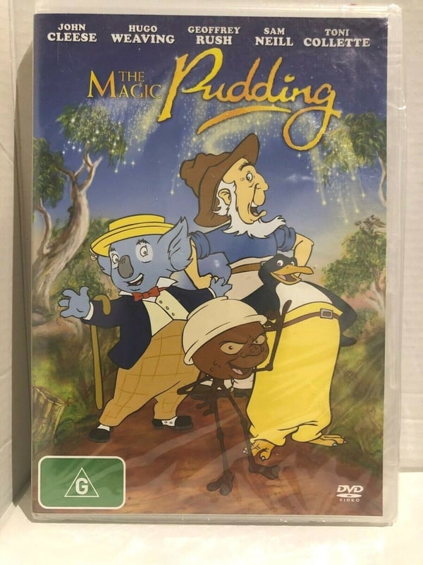 The Magic Pudding DVD med John Cleese, Geoffrey Rush, Sam Neill