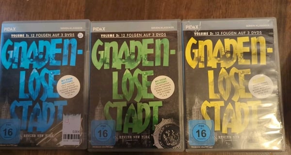 Gnadenlose Stadt – Komplett (Alle 36 episoder, DVD)