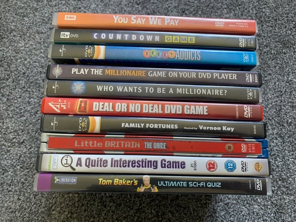 10 Interaktiivinen Pelipaketti DVD