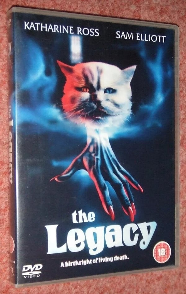 The Legacy: Ultra Sjelden Britisk Utgivelse DVD med Katherine Ross, Roger Daltrey