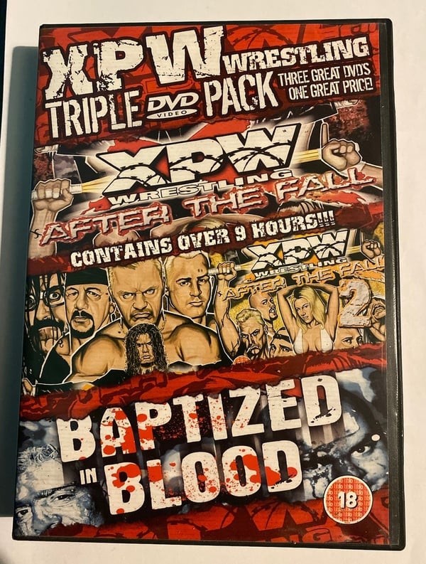 XPW After The Fall & Baptized In Blood Kolmois-DVD