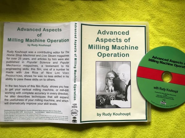Advanced Aspects of Milling Machine Operation DVD