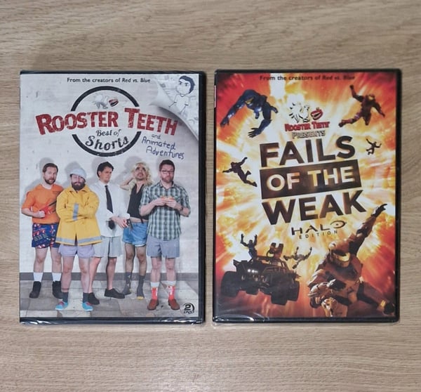 Rooster Teeth: Fails Of The Weak Halo Edition & Best Of Shorts DVD