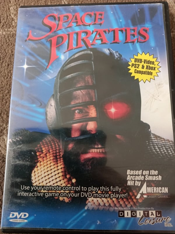 Space Pirates: Använd Fjärrkontrollen för att Spela Spelet - DVD