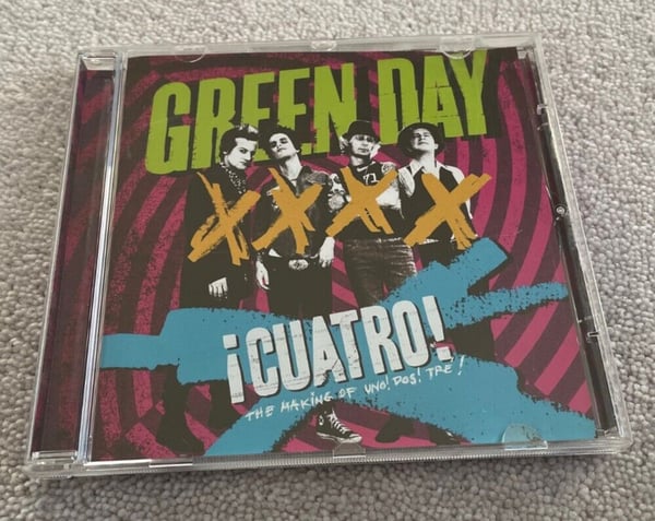 Green Day: ¡Cuatro! Making Of Uno Dos Tre DVD