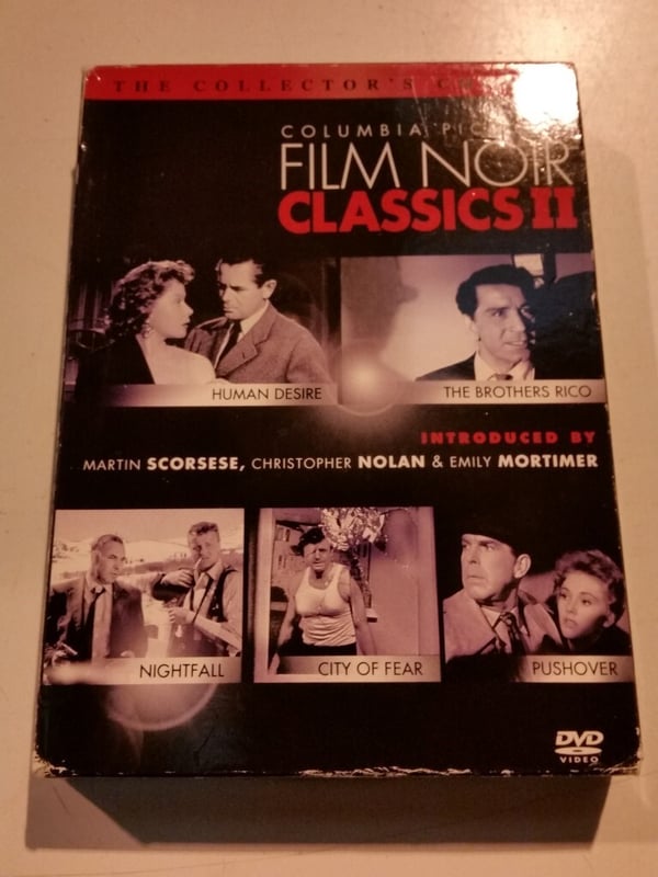 Columbia Pictures Film Noir Classics II A – USA DVD