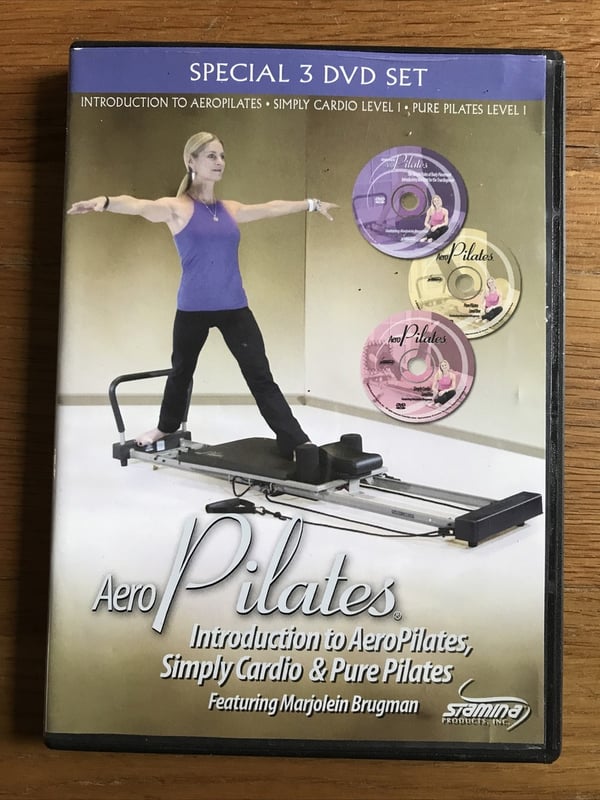 Aero Pilates: Simply Cardio & Pure Pilates - 3 DVD Sæt Aero Pilates: Simply Cardio & Pure Pilates - 3 DVD Sæt