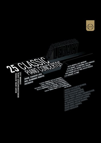 25 klassista pianokonserttoa Claudio Abbadon johtamana DVD