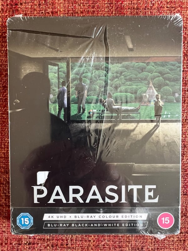 Parasite (UK EXCLUSIVE STEELBOOK) DVD - Ripet