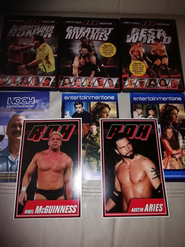 3 ROH Wrestling DVD: Bloodstaind Greatest Rivalries + Foto