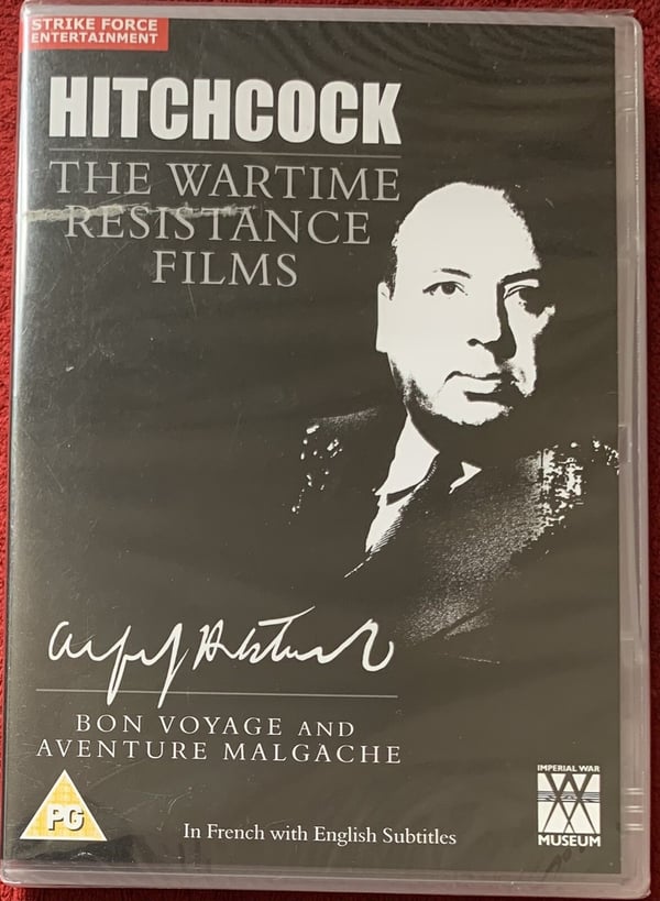 Hitchcock: Wartime Resistance Films – Bon Voyage & Aventure Malgache DVD