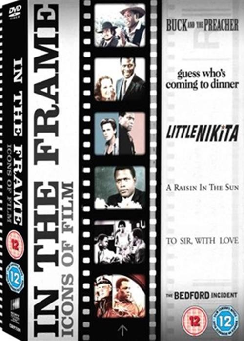 Icons Of Film Sidney Poitier Movie Film Boxset DVD