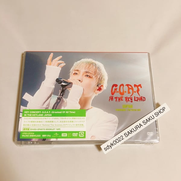 SHINee KEY CONCERT G.O.A.T. IN THE KEYLAND JAPAN NOR DVD