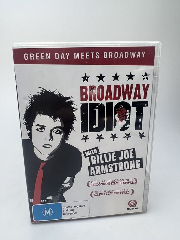 Broadway Idiot Billie Joe Armstrong Green Day DVD (2013)