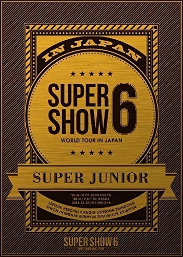 SUPER JUNIOR WORLD TOUR SUPER SHOW6 JAPANISSA DVD