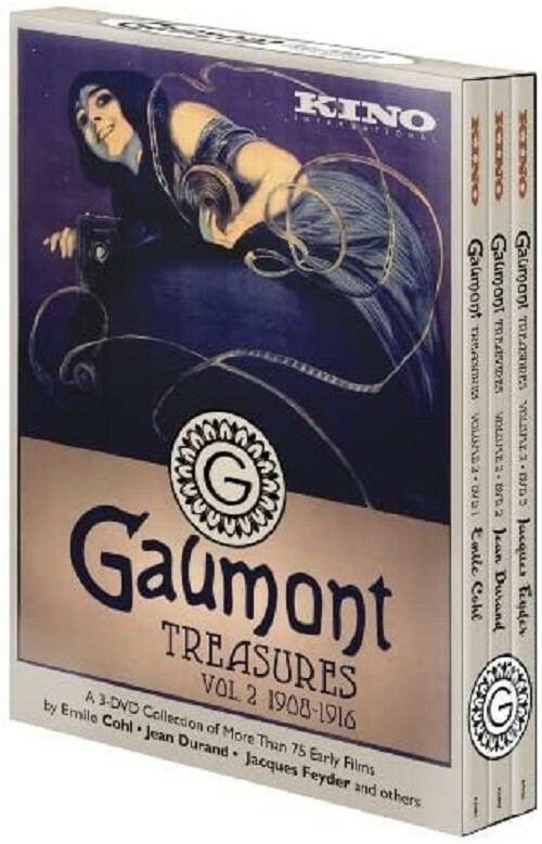 Gaumont Treasures Vol 2 - Sjælden Box Set (1908) DVD