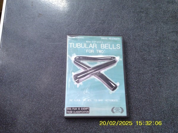 Mike Oldfield's Tubular Bells For Two - Aidan Roberts Daniel Holdsworth (UK DVD)
