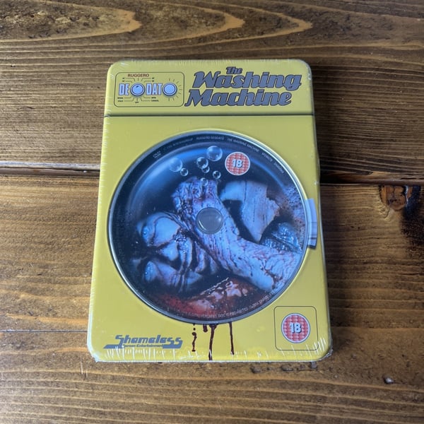 The Washing Machine (Shameless) Limited Edition DVD i metalboks