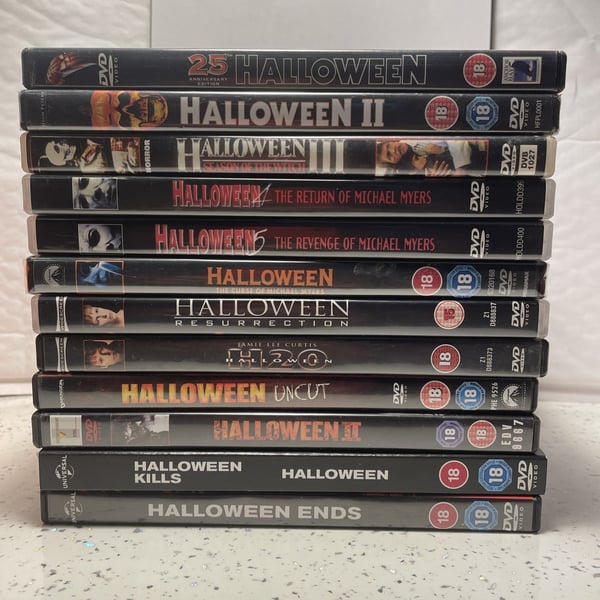 Halloween: The Complete 13-elokuvan kokoelma – DVD-boksi