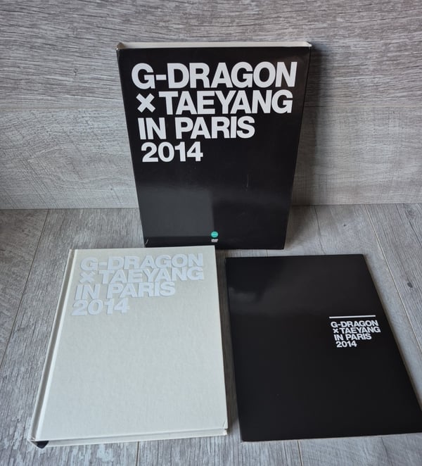 G-DRAGON x TAEYANG IN PARIS Paris & Photoshoot DVD (2014)