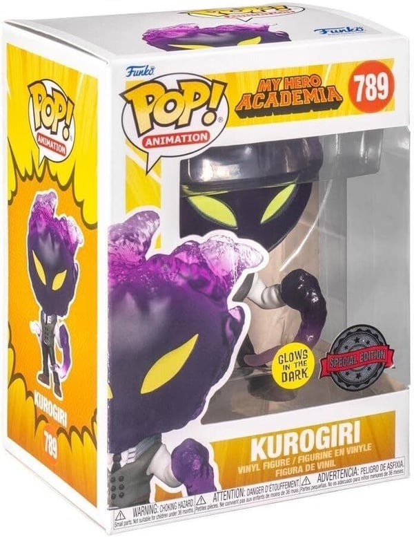 Kurogiri (Glow in the Dark) Funko Pop Animation My Hero Academia #789 Brand New Kurogiri (Glow in the Dark) Funko Pop Animation My Hero Academia #789 Brand New