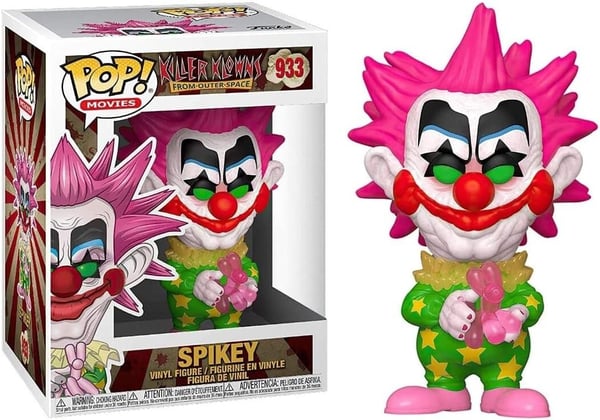 KKOS KILLER KLOWNS SPIKEY 375 POP MOVIES VINYL FIGURE FUNKO 933 Brand New
