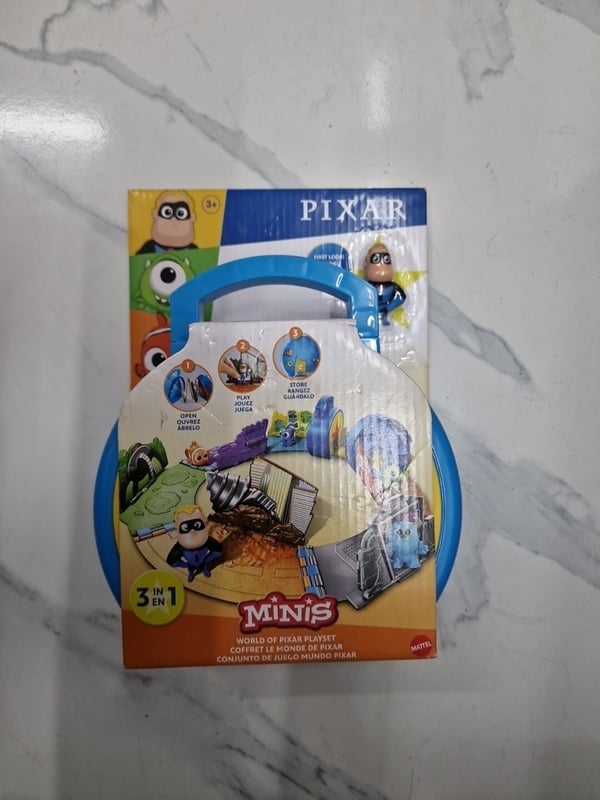 Disney Pixar Minis World of Pixar Playset Figure Included Brand New