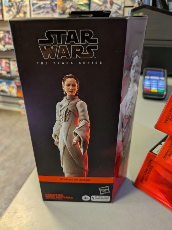 Star Wars Andor Senator Mon Mothma Action Figure Black Series sealed Brand New