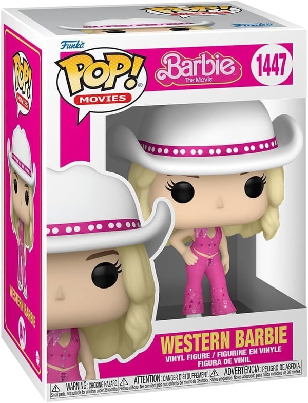 Funko Movies: Barbie (Western Barbie) POP Vinyl Figure Brand New